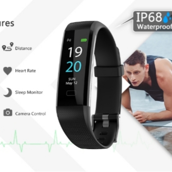 Akasma Fitness Tracker HR, S5 Activity Tracker - Picture 3 of 13